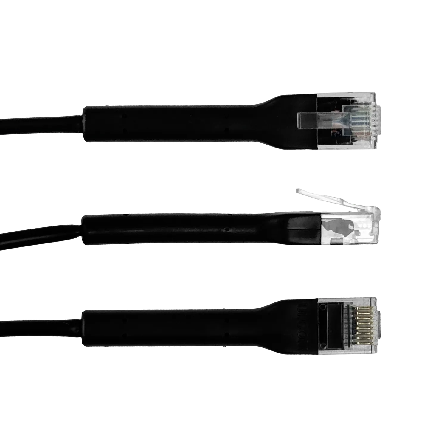 Cable Patch Cat6 Ubiquiti RJ45 Negro 30cm Compacto   3