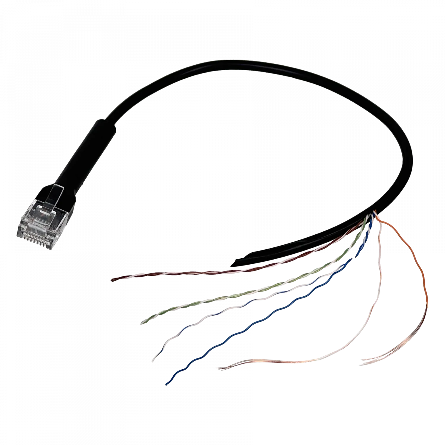 Cable Patch Cat6 Ubiquiti RJ45 Negro 30cm Compacto   4