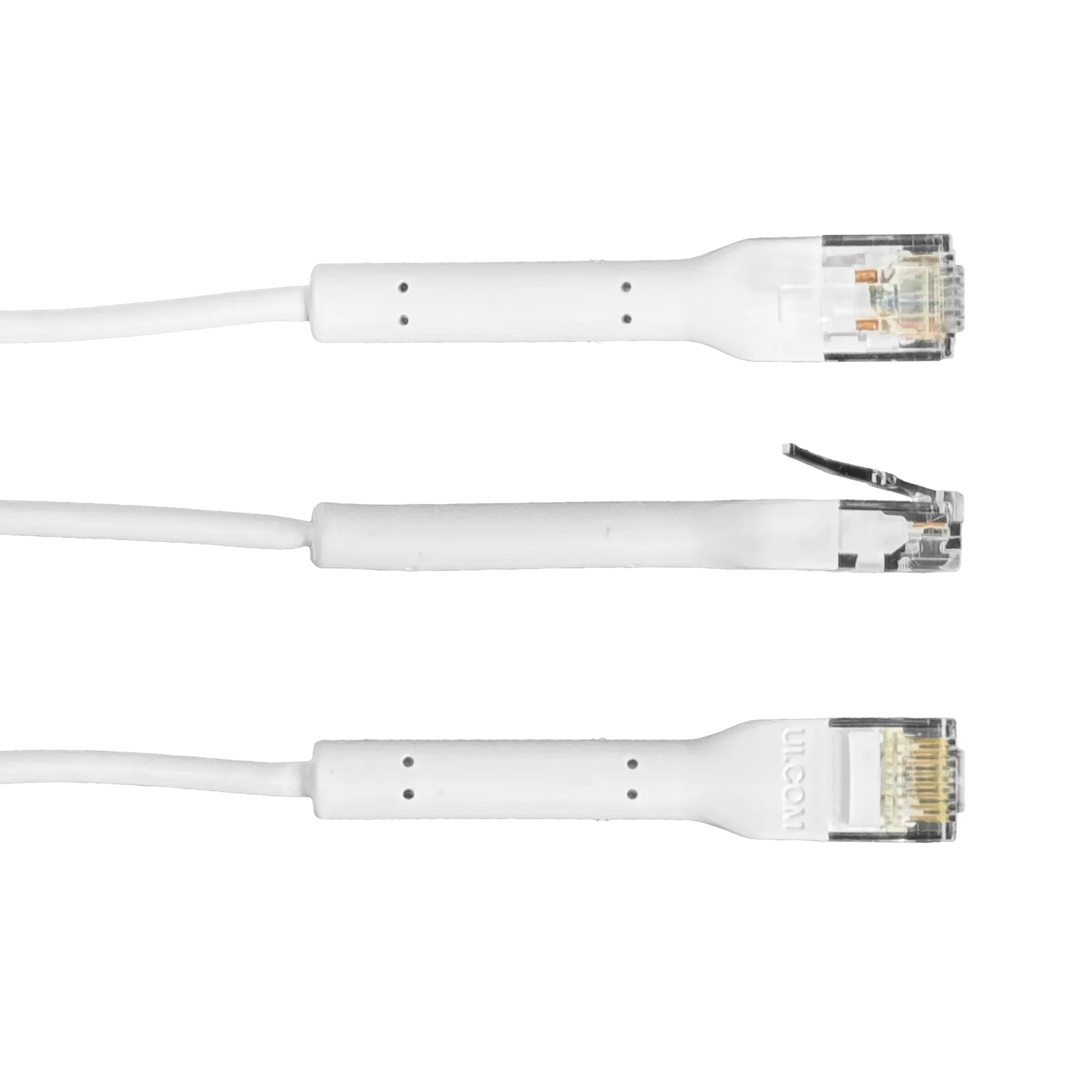 Cable Patch Cat6 Ubiquiti RJ45 Blanco 30cm Compacto 3