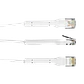 Cable Patch Cat6 Ubiquiti RJ45 Blanco 30cm Compacto - Miniatura 3