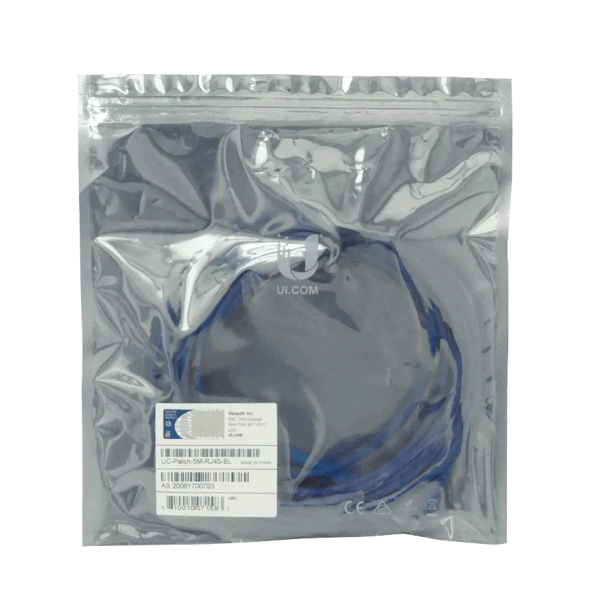 Cable Patch Cat6 Ubiquiti RJ45 Azul 5m 3