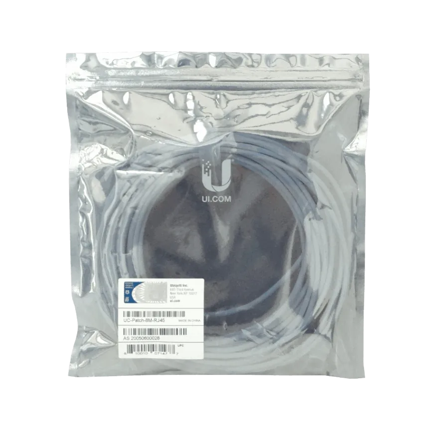 Cable Patch Cat6 Ubiquiti RJ45 Blanco 8m   3
