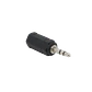 Adaptador de Audio 2.5mm Hembra a 3.5mm Macho Estéreo, Phone 3/32” a 1/8” - Miniatura 2