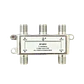 Divisor Coaxial 1x4 F-H a F-H, 5-2400MHz, Splitter TV Satelital GT-SP41 - Miniatura 3