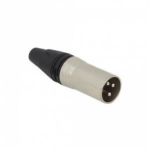 Conector XLR 3-Pin Macho, Soldable, DMX