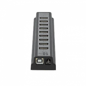 HUB 10-USB2.0 Cargador-2A inc-5VDC/10W