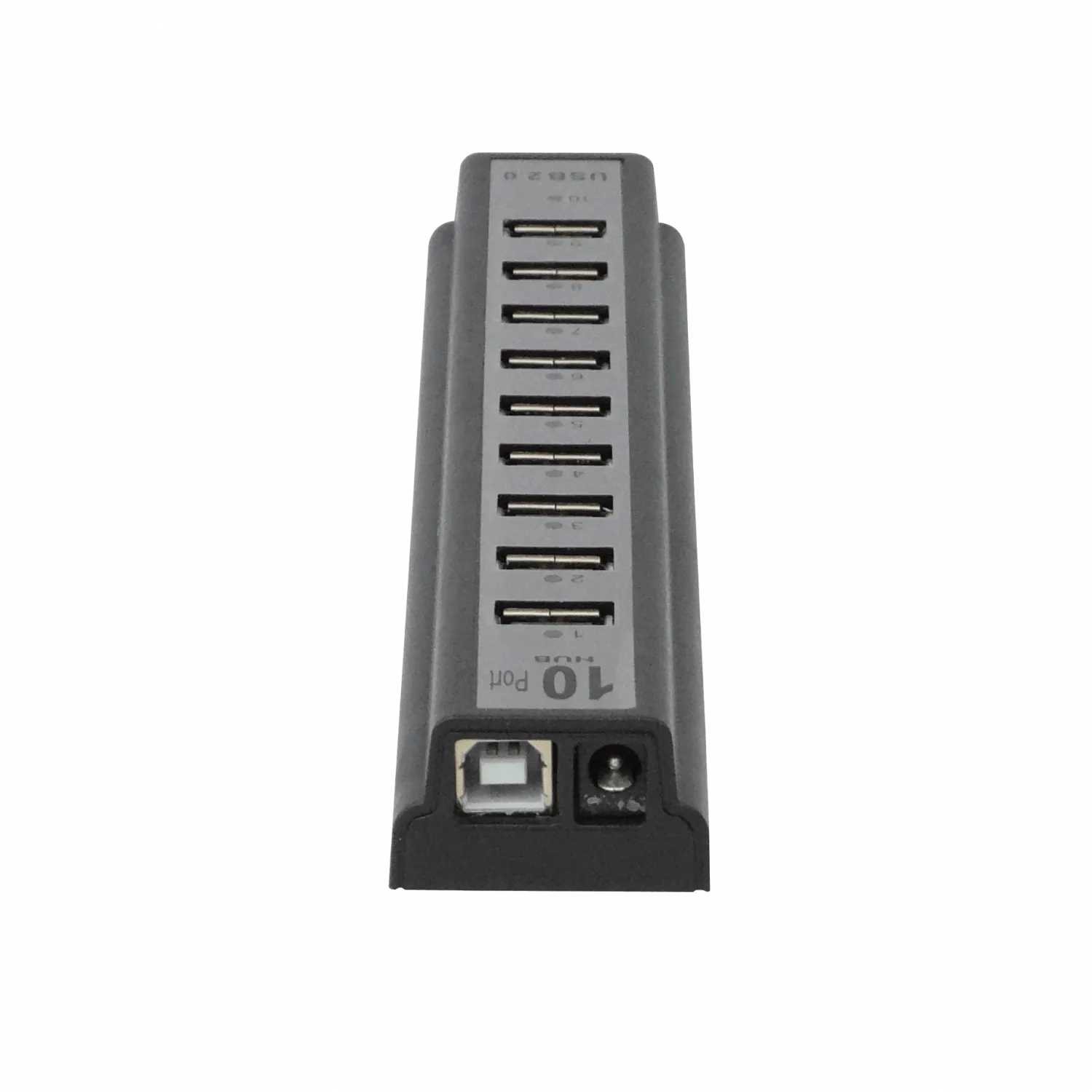 HUB 10-USB2.0 Cargador-2A inc-5VDC/10W 1