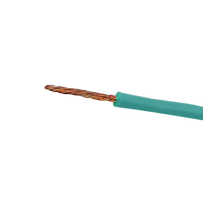 Cable Conductor Verde 1x26AWG Cobre 0,13mm² Aislado PVC 100m 1