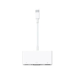 Adaptador Apple Original USB-C a VGA hembra y USB-A modelo A1620 multipuerto