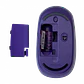 Mouse Violeta USB inalambrico 2,4GHz req/1-AA Purple Morado - Miniatura 3