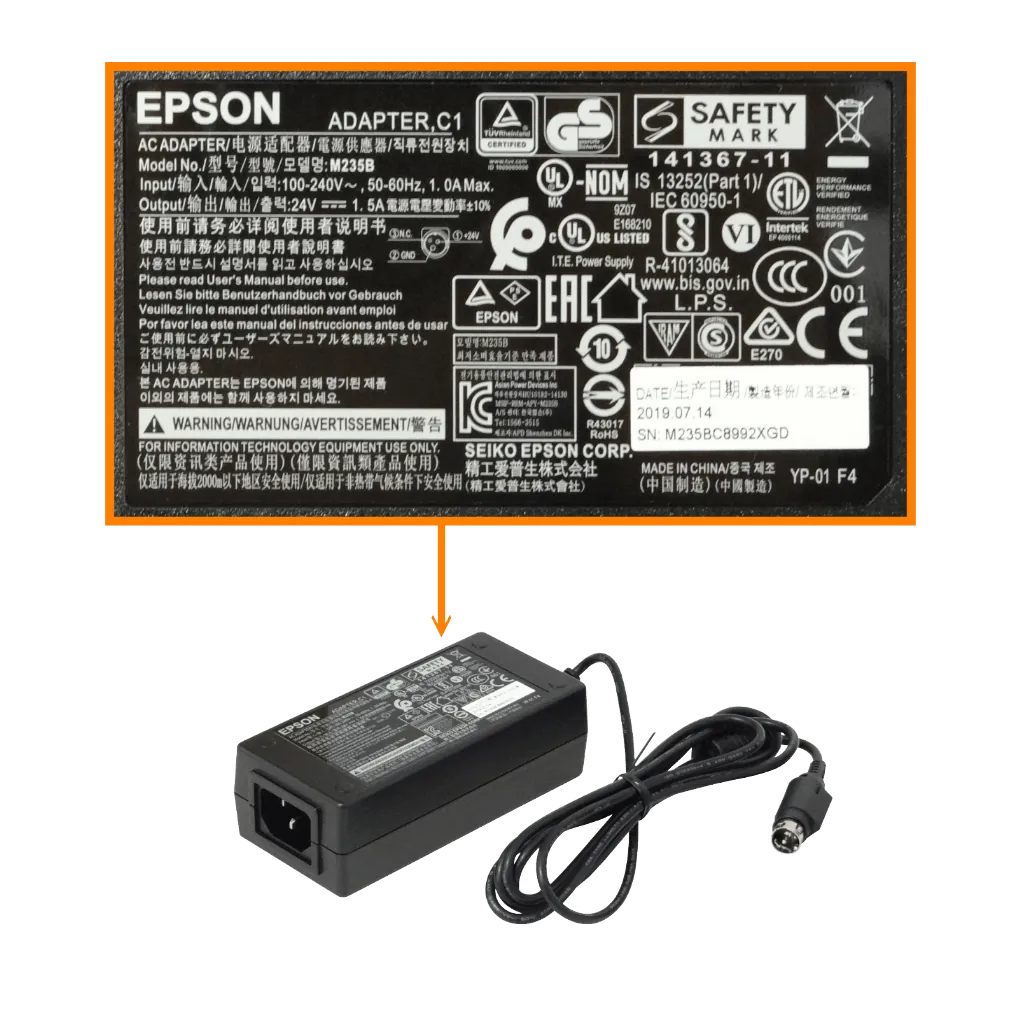 Impresora Térmica Epson TM-M30II Negra 203 DPI Ethernet/USB para TPV 5