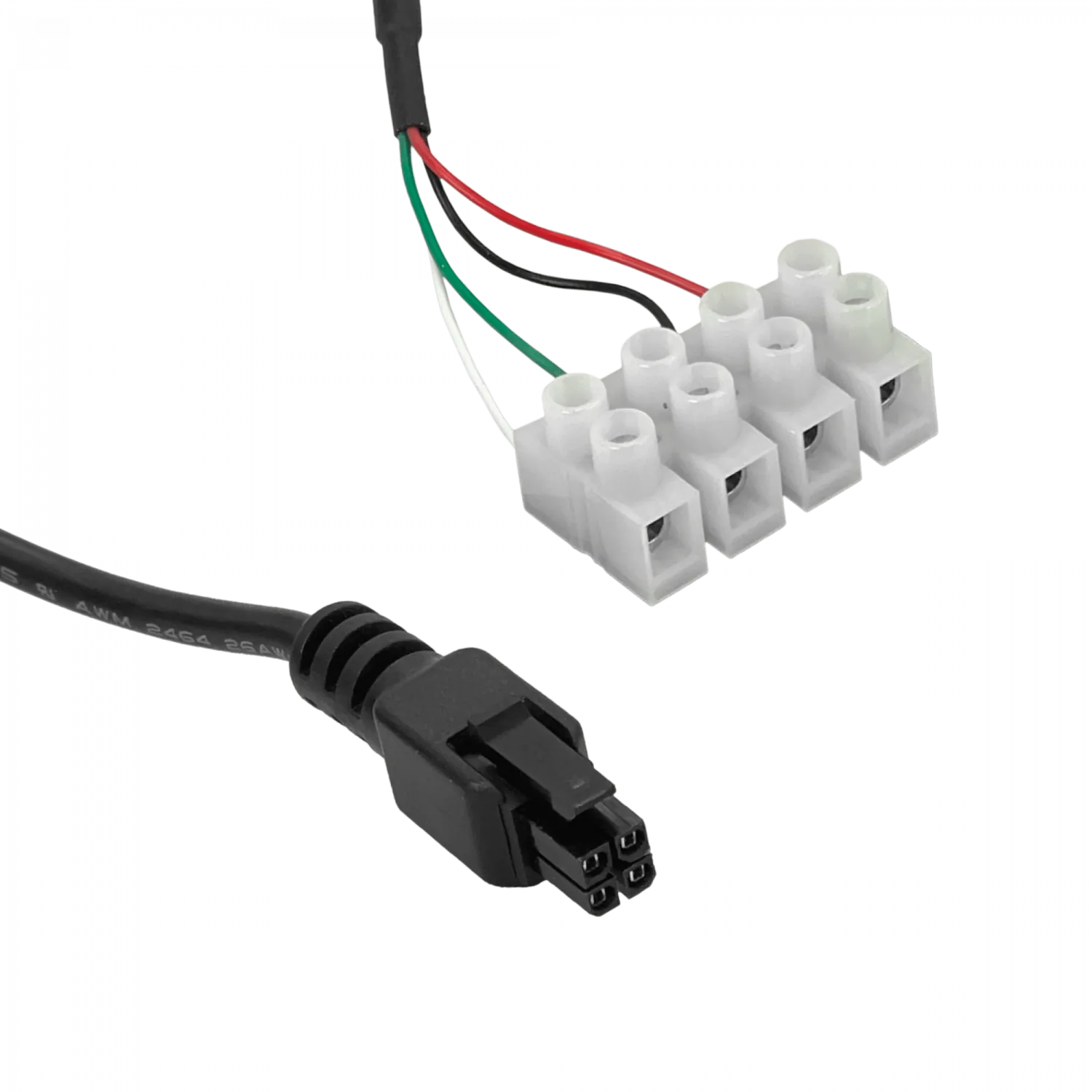 Cable de Poder Teltonika 193-200 cm Microfit-2x2 con regleta de 4 pines? 2