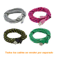 Cable USB Lightning 3mt A-Macho 300cm Colores Lighting - Miniatura 2