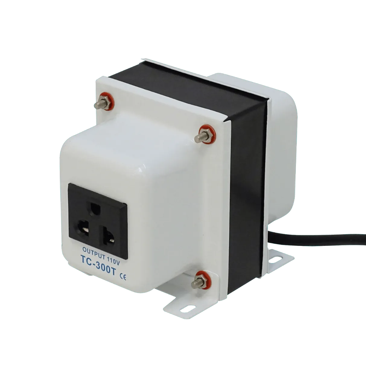 Trasformador 300W MACROTEL, 110V-220VAC, Fusible-5A, Trafo 4