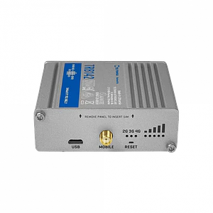 Gateway 4G LTE TELTONIKA TRB142 RS232 Cat1 1 SIM USB 2xI/O 9-30V SMA