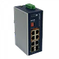 PLANET 4-1000-PoE++ 2-1000 2-SFP 240W-tot RielDIN Switch Indust 8p - Miniatura 1