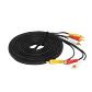 Cable Audio Video 3 RCA Macho a 3 RCA Macho, 5 Metros - Miniatura 3