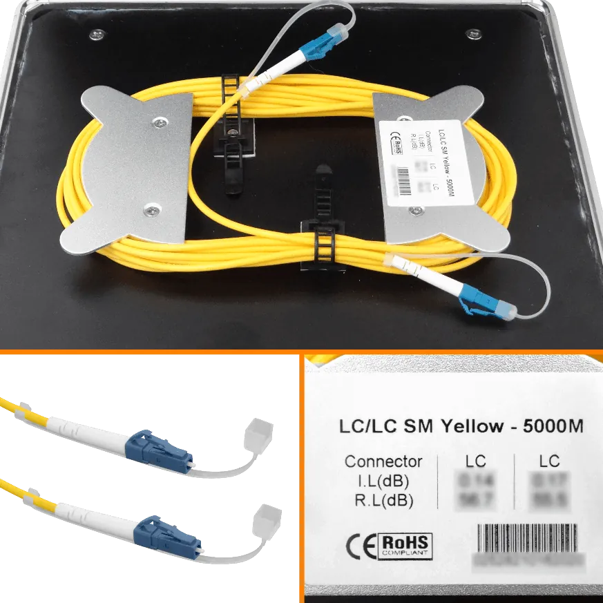 Bobina de Lanzamiento Monomodo 9/125 LC/UPC-LC/UPC G652 5 km - BOB-5LL 2