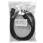 C13-Hembra-10A C20-Macho-16A Cable Poder 1,5-1,8mt Negro - Miniatura 3