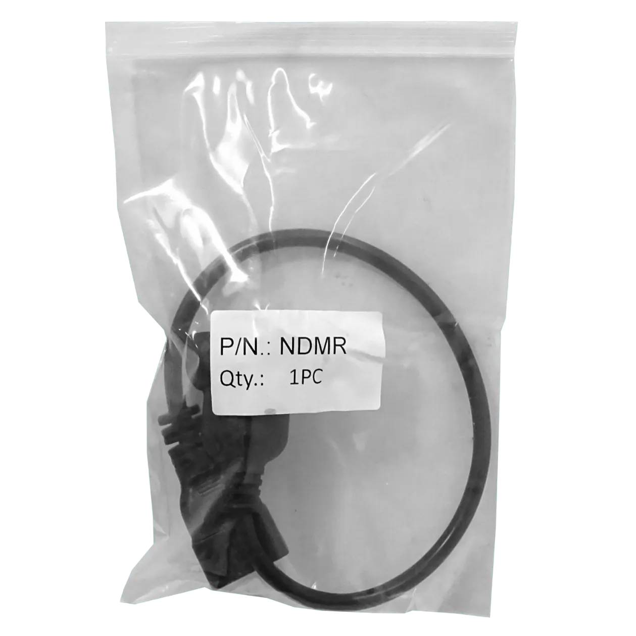C20-Macho I-Hembra Cable Poder Negro 0,5mt Type-I=Argentina/Australia 3
