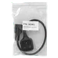 Cable Poder 0,5mt C20-Macho UK-Hembra  Negro 50cm - Miniatura 2