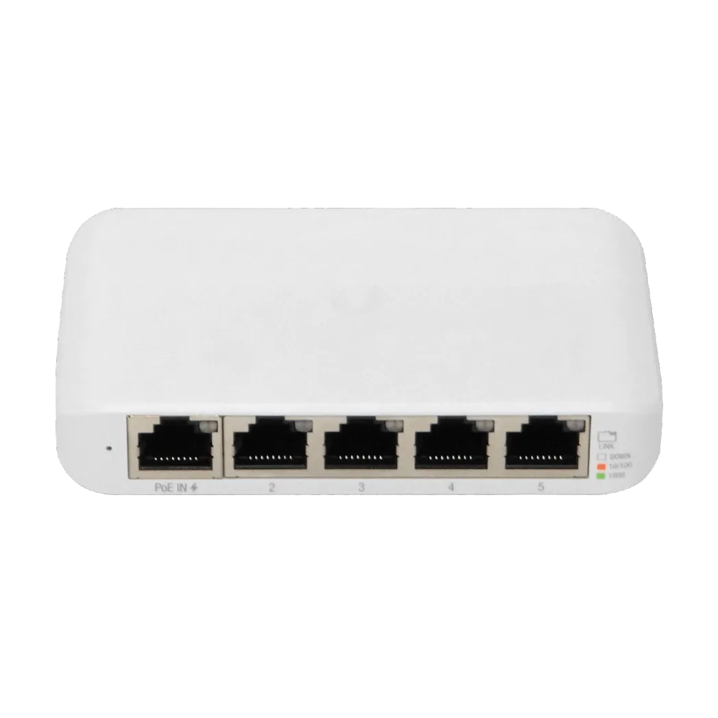 5 unidades de Switch Gestionado de 5 Puertos Gigabit Ethernet,Ubiquiti UniFi Switch Flex Mini 5