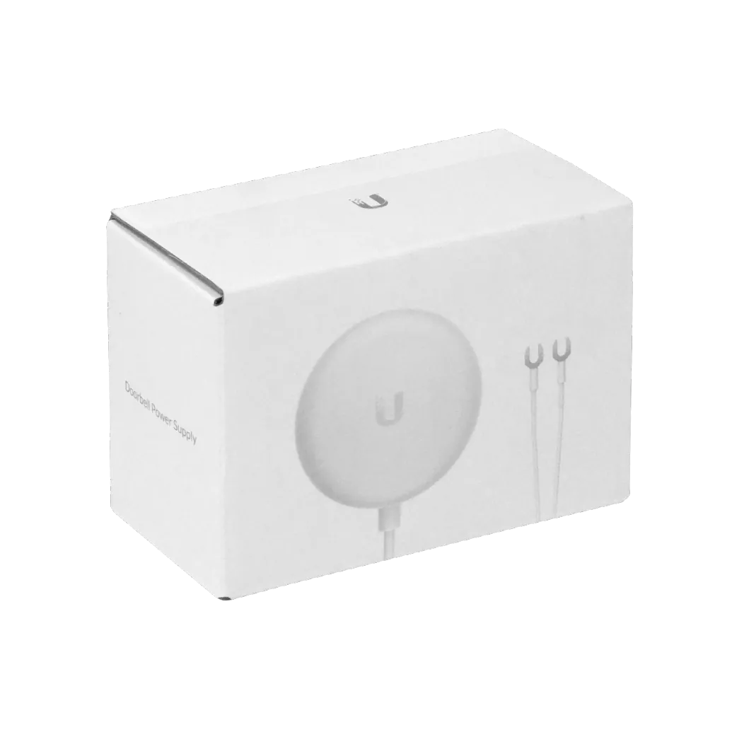 Fuente de Poder Ubiquiti UVC-G4-DOORBELL-PS - 20VAC, 0.7A, Cable 6m 5