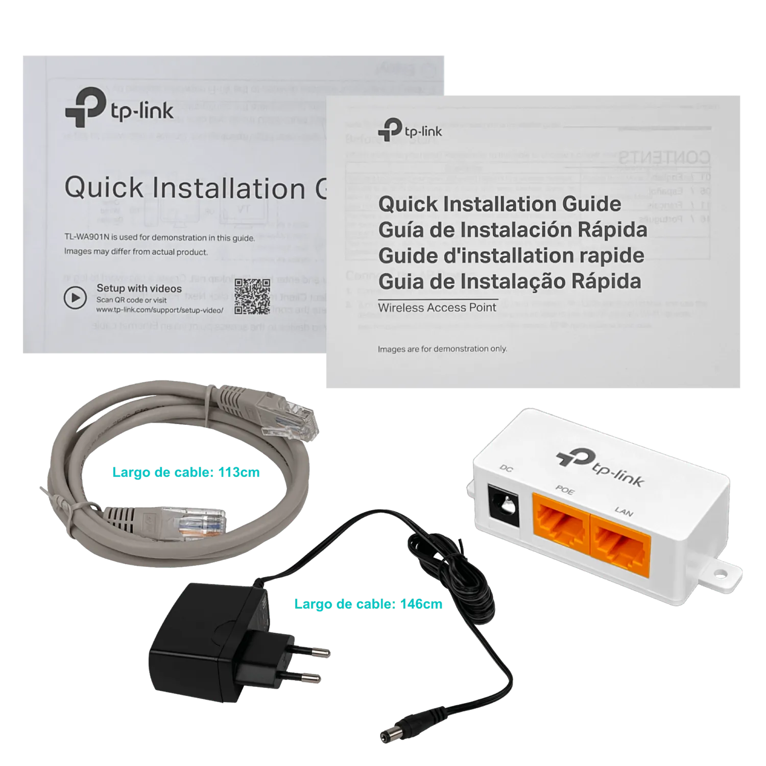 Punto de acceso TP-Link TL-WA801N Wi-Fi N300 con modo repetidor y cliente 5
