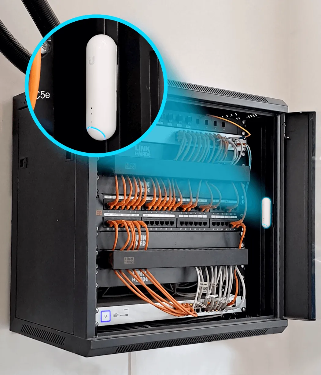 Sensor Inteligente Inalámbrico Detección Movimiento y Monitoreo Ambiental,Ubiquiti Protect Sensor  3