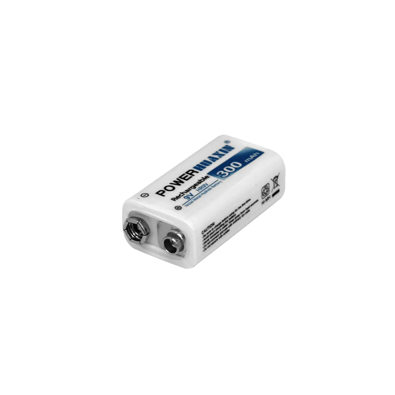 Pila/Bateria Recargable 300mAH Ni-MH HR9V HUAXIN 9V  4