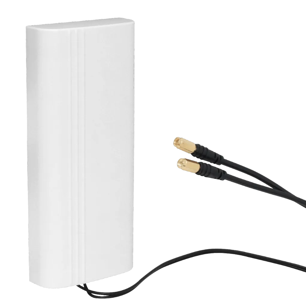 Antena Panel 2x9/12dBi, 2x SMA-M, 5m, 650-960MHz / 1710-2700MHz, 41x18x6cm 1