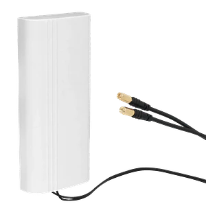 Antena Panel 2x9/12dBi, 2x SMA-M, 5m, 650-960MHz / 1710-2700MHz, 41x18x6cm