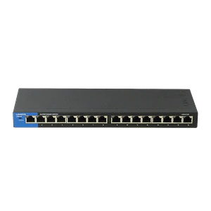 Switch Linksys Business LGS116 unmanaged - 16 x 10/100/1000 - desktop, wall-mountable - AC 100/2