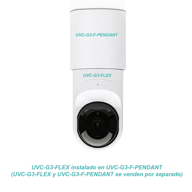 Soporte Ubiquiti UniFi Flex Pendant Mount UVC-G3-F-PENDANT para Cámaras G3/G5 Flex? 2