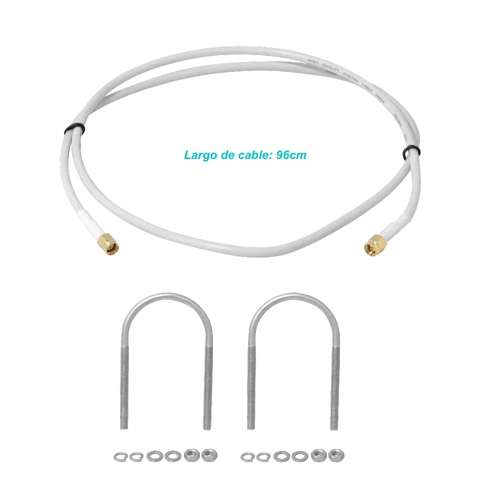 Kit IoT MikroTik wAP LR2 - 2.4 GHz LoRa®, PoE y Antena Externa 3