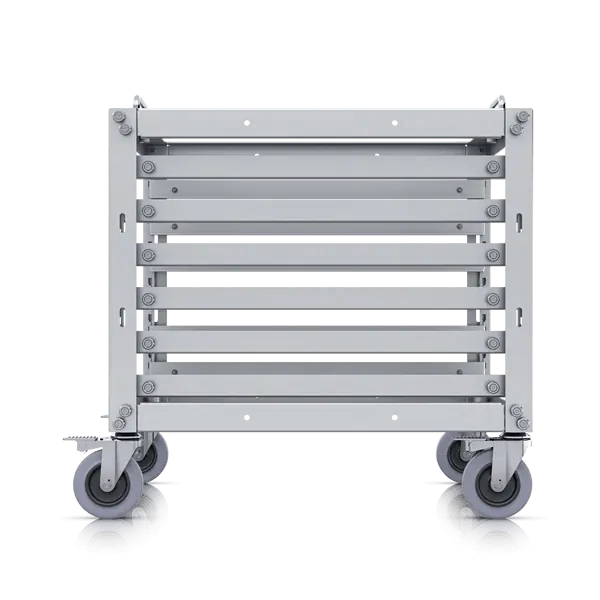 Bastidor Rack Ubiquiti URACK - 6U, Armable, con Ruedas y Patch 24xKeystone 3