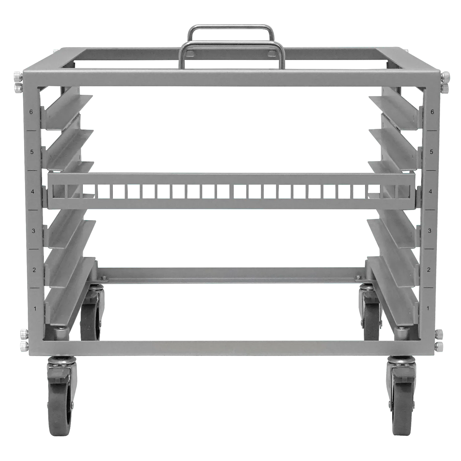 Bastidor Rack Ubiquiti URACK - 6U, Armable, con Ruedas y Patch 24xKeystone 5