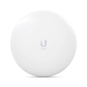 Puente Inalámbrico de Alta Velocidad, 60 GHz, Diseño Compacto y Blanco, Ubiquiti UISP Wave Nano