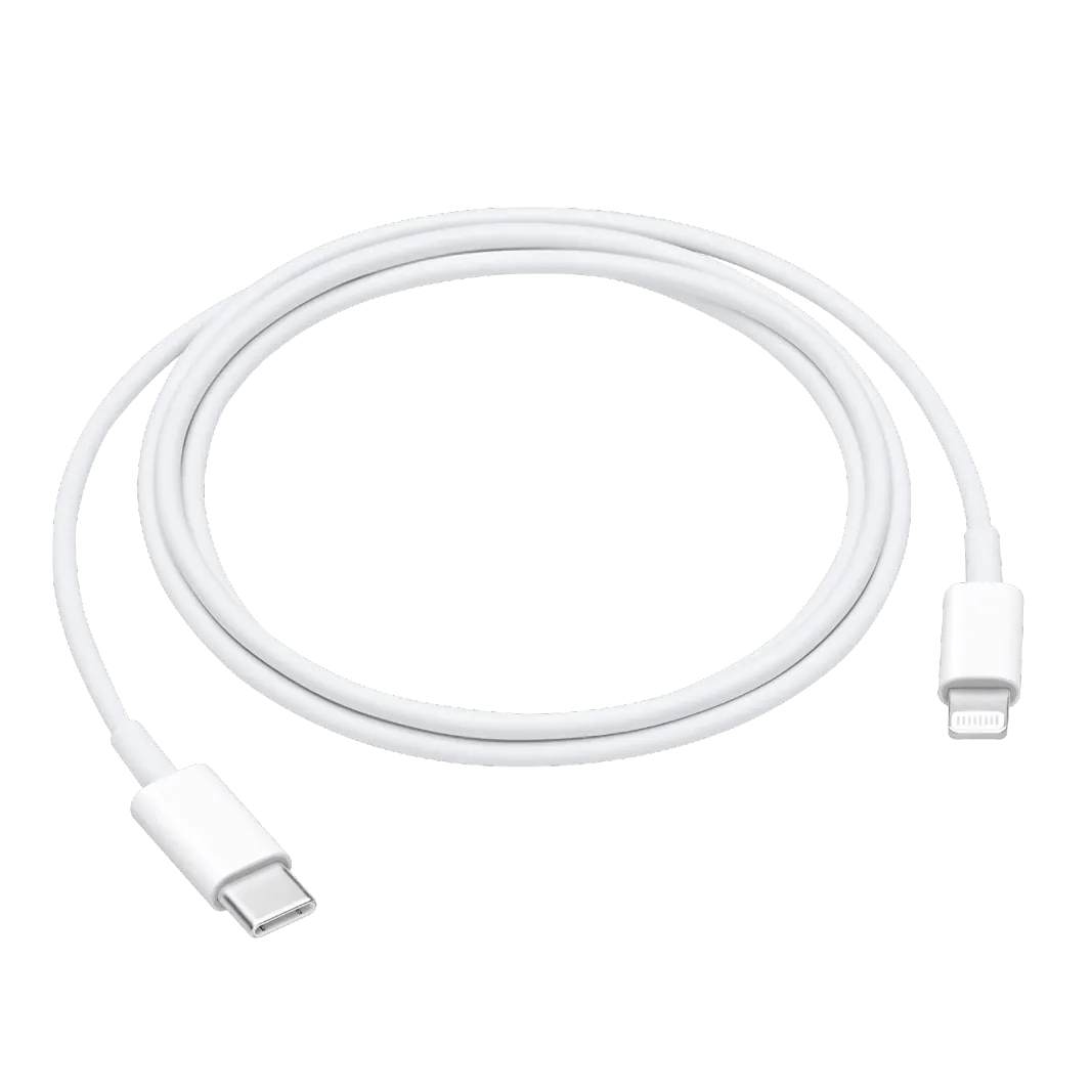 Cable Apple USB-C a Lightning, 2 Metros, Blanco  1