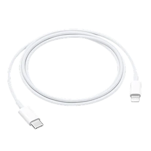 Cable Apple USB-C a Lightning, 2 Metros, Blanco 