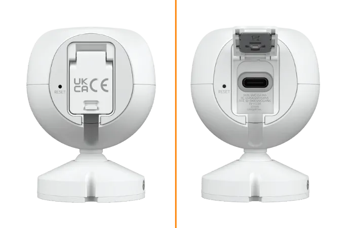 Cámara IP Ubiquiti UniFi G4 Instant 2K con Visión Nocturna y Audio Bidireccional 3
