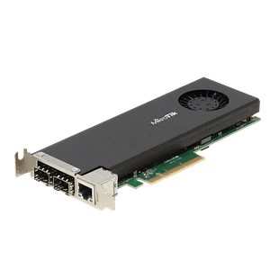 Tarjeta de Red Servidor MikroTik CCR2004-1G-2XS-PCIe - 2 Puertos SFP28 de 25G, RouterOS Integrado