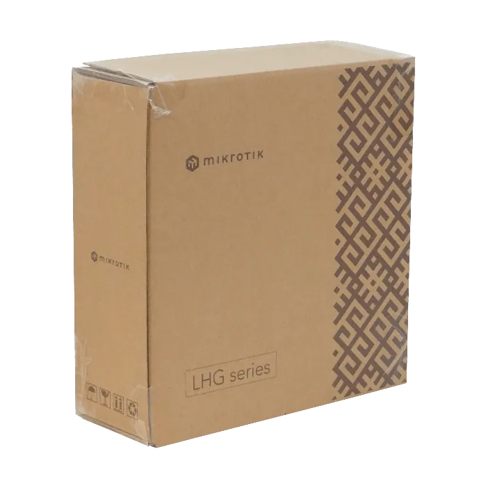 PTP MikroTik LHG-LTE18-KIT CAT18 17dBi 1200/150Mbps 1-SIM 24V 391mm 7