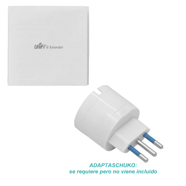 Repetidor Ubiquiti UniFi U6 Extender - WiFi 6, 4x4 MIMO, Dual-Band, Hasta 4800 Mbps, 4x4 MIMO 4
