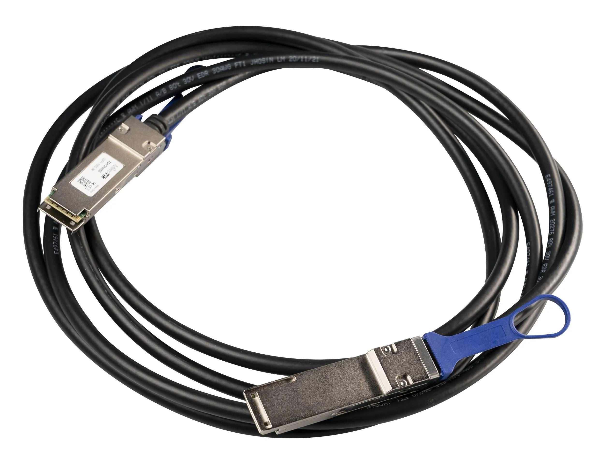 Cable Direct Attach MikroTik XQ+DA0003, QSFP28 40G/100G, 3m, Alta Velocidad, Conexión Segura 2