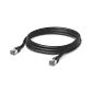 Cable  F/UTP Cat5e UACC-Cable-Patch-Outdoor-3M-BK UBIQUITI 3mt Negro  - Miniatura 1