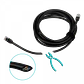Cable  F/UTP Cat5e UACC-Cable-Patch-Outdoor-3M-BK UBIQUITI 3mt Negro  - Miniatura 5