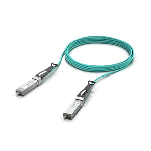 Cable de Conexión Directa UniFi UACC-AOC-SFP28-5M - Fibra Óptica Multimodo, 25 Gbps, 5m