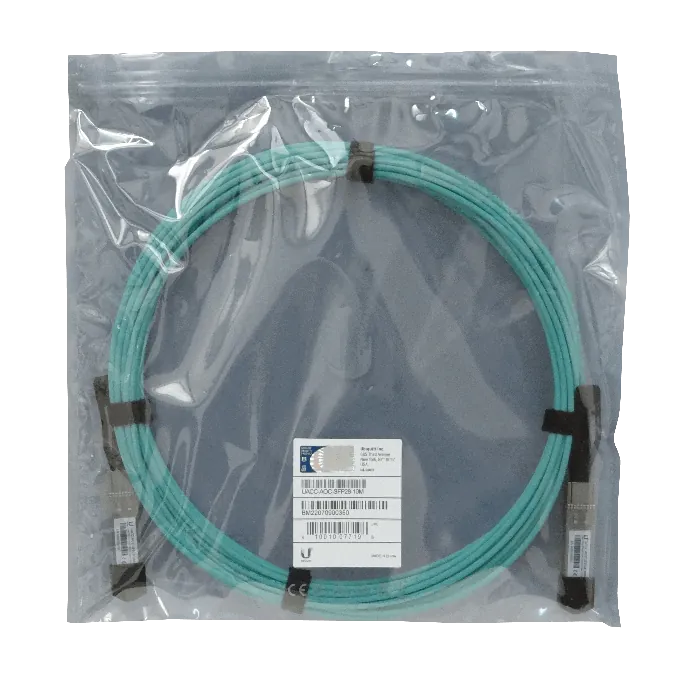 Cable Fibra MM Ubiquiti UA2-10 - SFP28 25Gbps, 3mm, Longitud 10 m 4