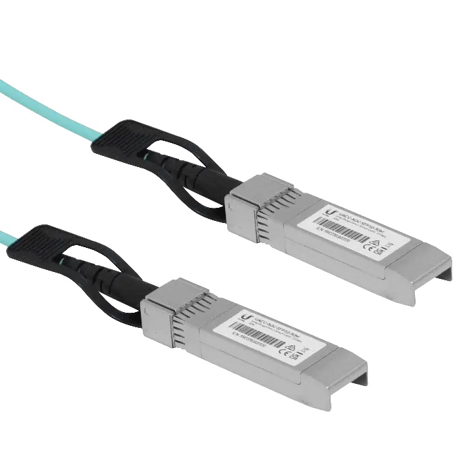 Cable Fibra MM Ubiquiti UA1-30 - SFP+ 10Gbps, Directo, 3mm, Longitud 30m 3